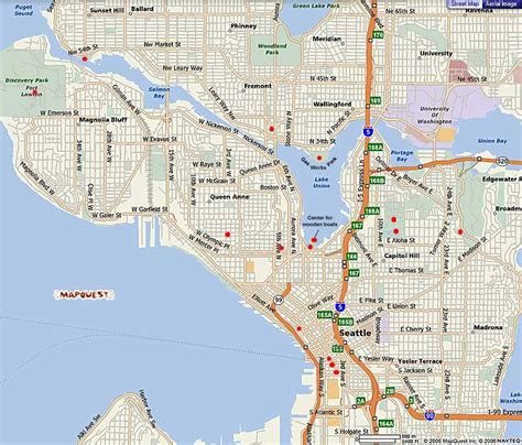 city of seattle traffic|Travel Center Map .